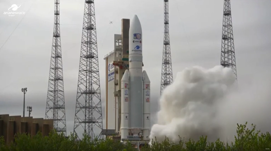 ESAの木星氷衛星探査機「JUICE」打上げ成功