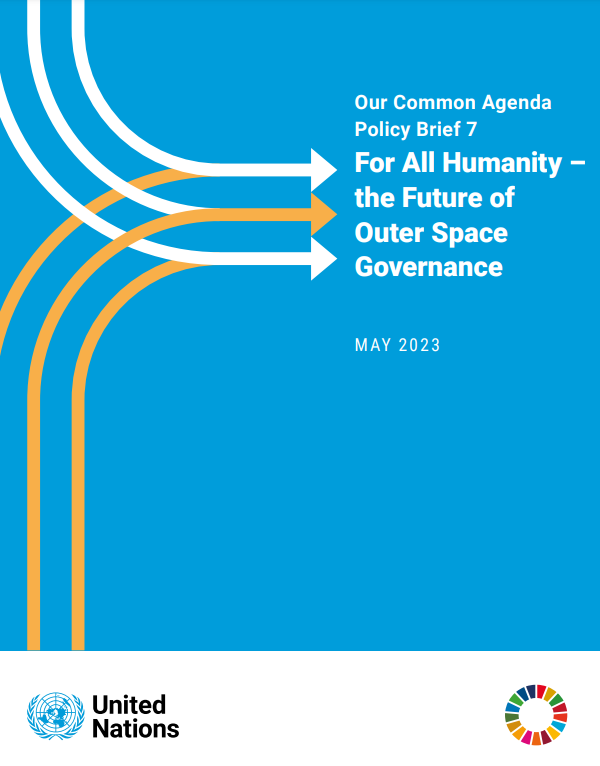 国連、2024年未来サミットに向け宇宙空間のガバナンスに関する政策概要を公開
