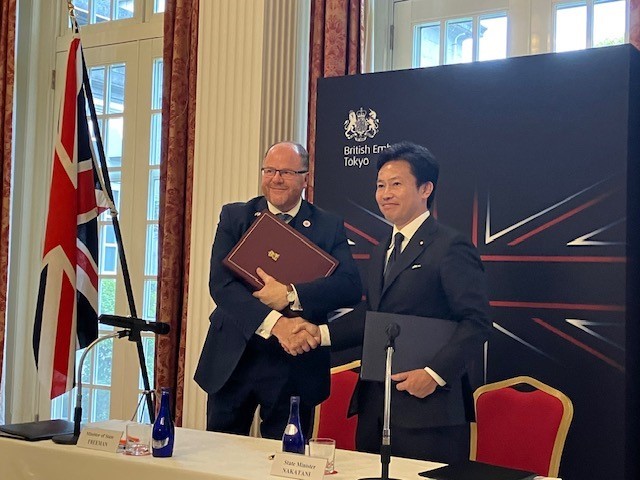 日英が産業技術に関する協力文書に署名、宇宙領域の研究開発や企業支援も