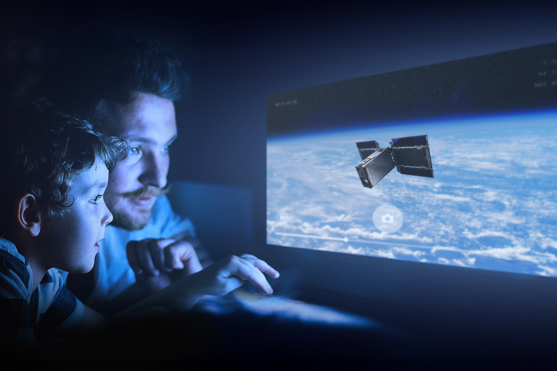 ソニー、人工衛星『EYE』から見える宇宙を体験できるウェブアプリを公開