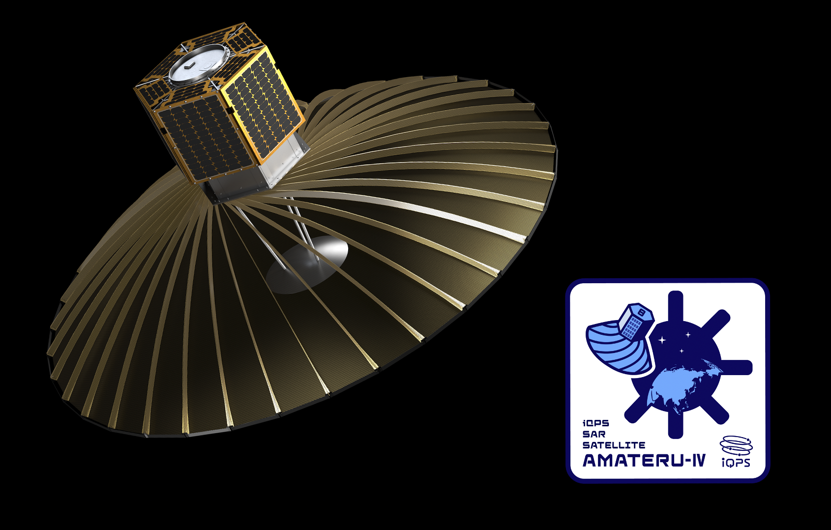 QPS研究所の小型SAR衛星8号機「アマテル-Ⅳ」、日本時間8月17日（土）の打上げへ