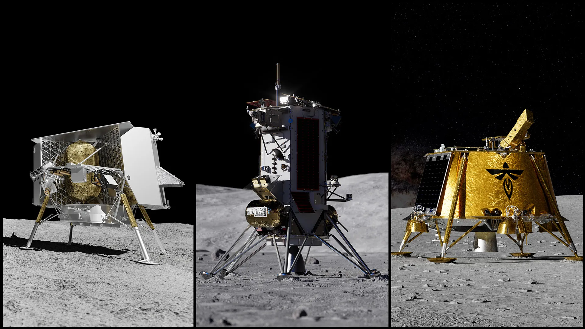 NASA、月面輸送4ミッションを3社に発注　総額約978億円