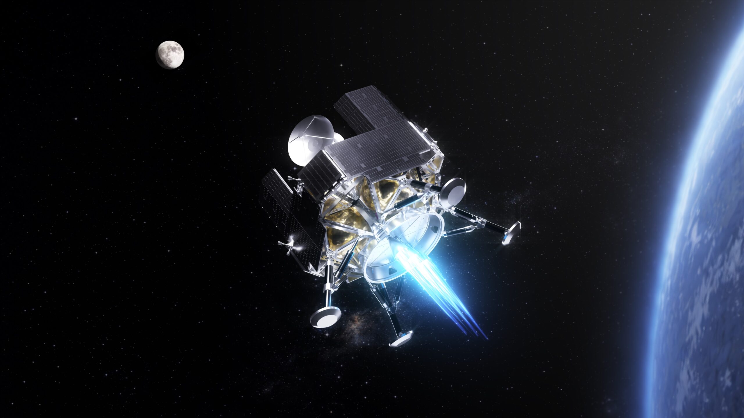 ispaceとスカパーJSATが覚書締結、新型月着陸船と地上局との通信を実証