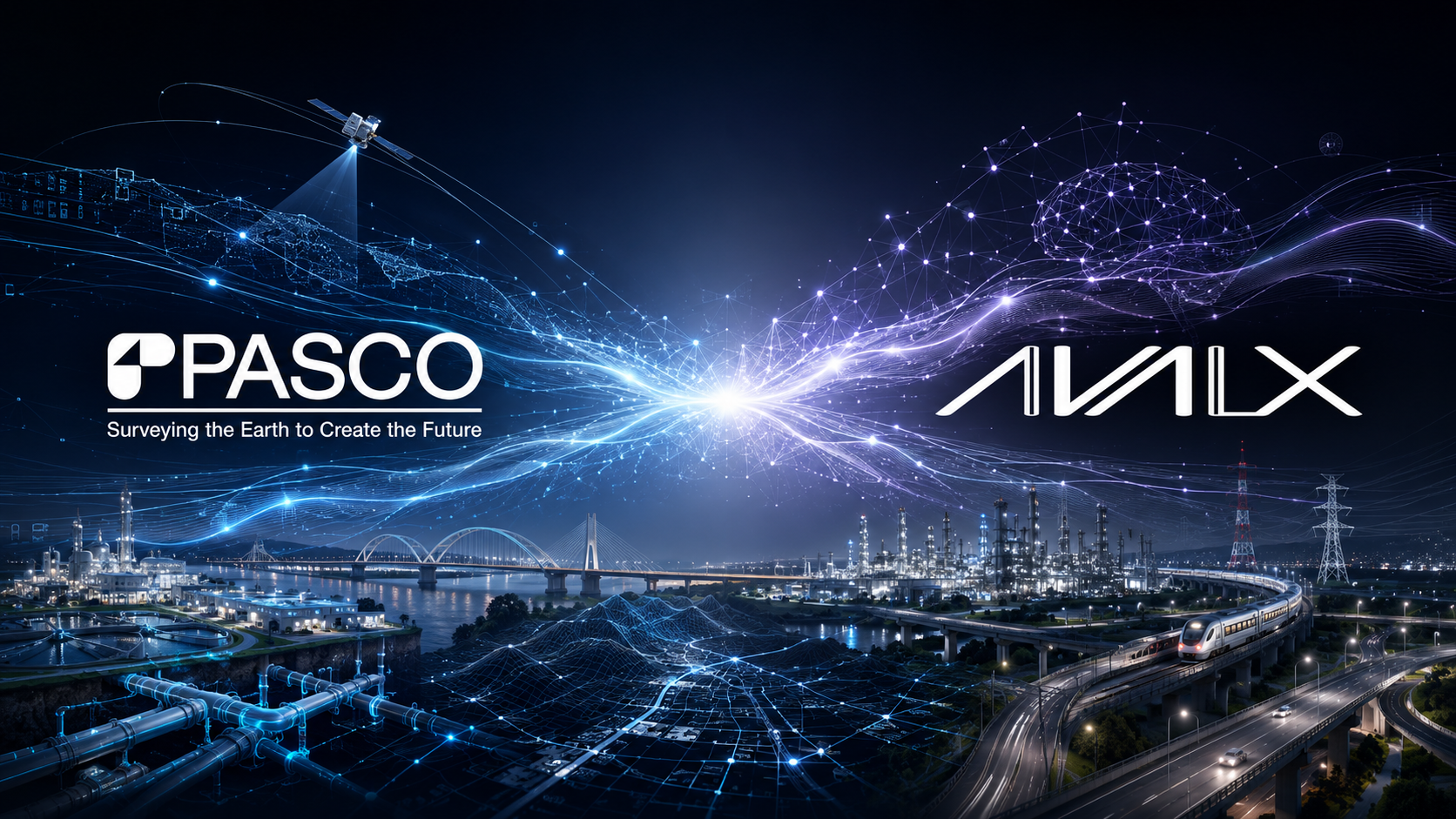 パスコとAI開発のAIVALIX、インフラマネジメント実現に向け基本合意　空間情報とAIを活用